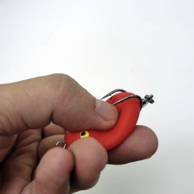 mồi câu lure nhái hơi có thìa siêu nhạy