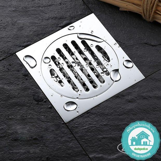 [HCM]Phễu Thoát Sàn Chống Mùi Hôi Inox CA107
