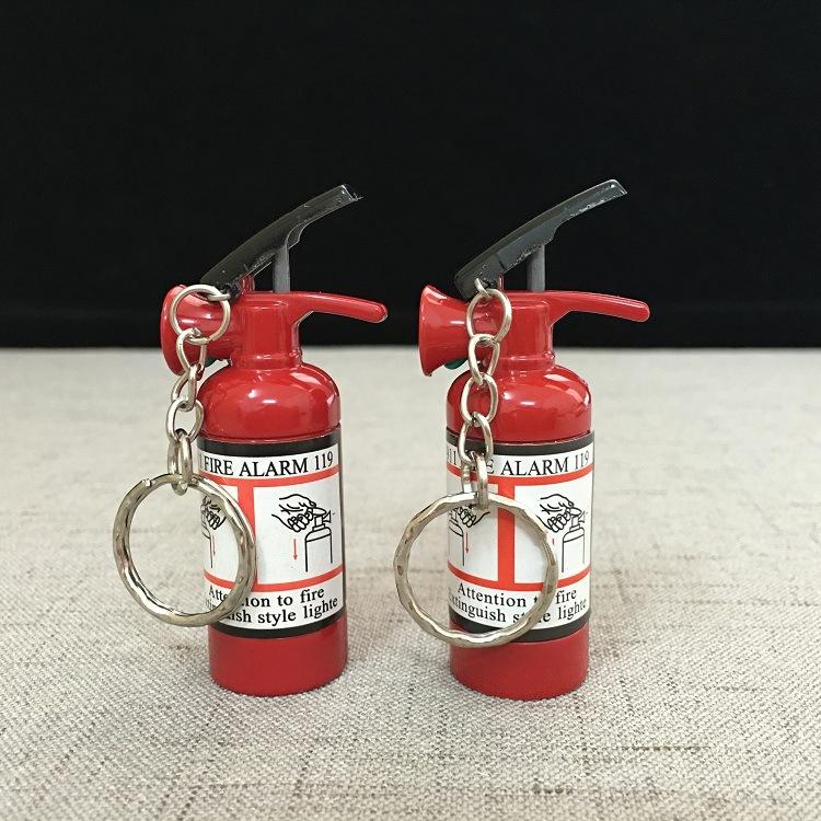 Bật Lữa Hình Bình  Cứu Hỏa CÓ Móc Khóa