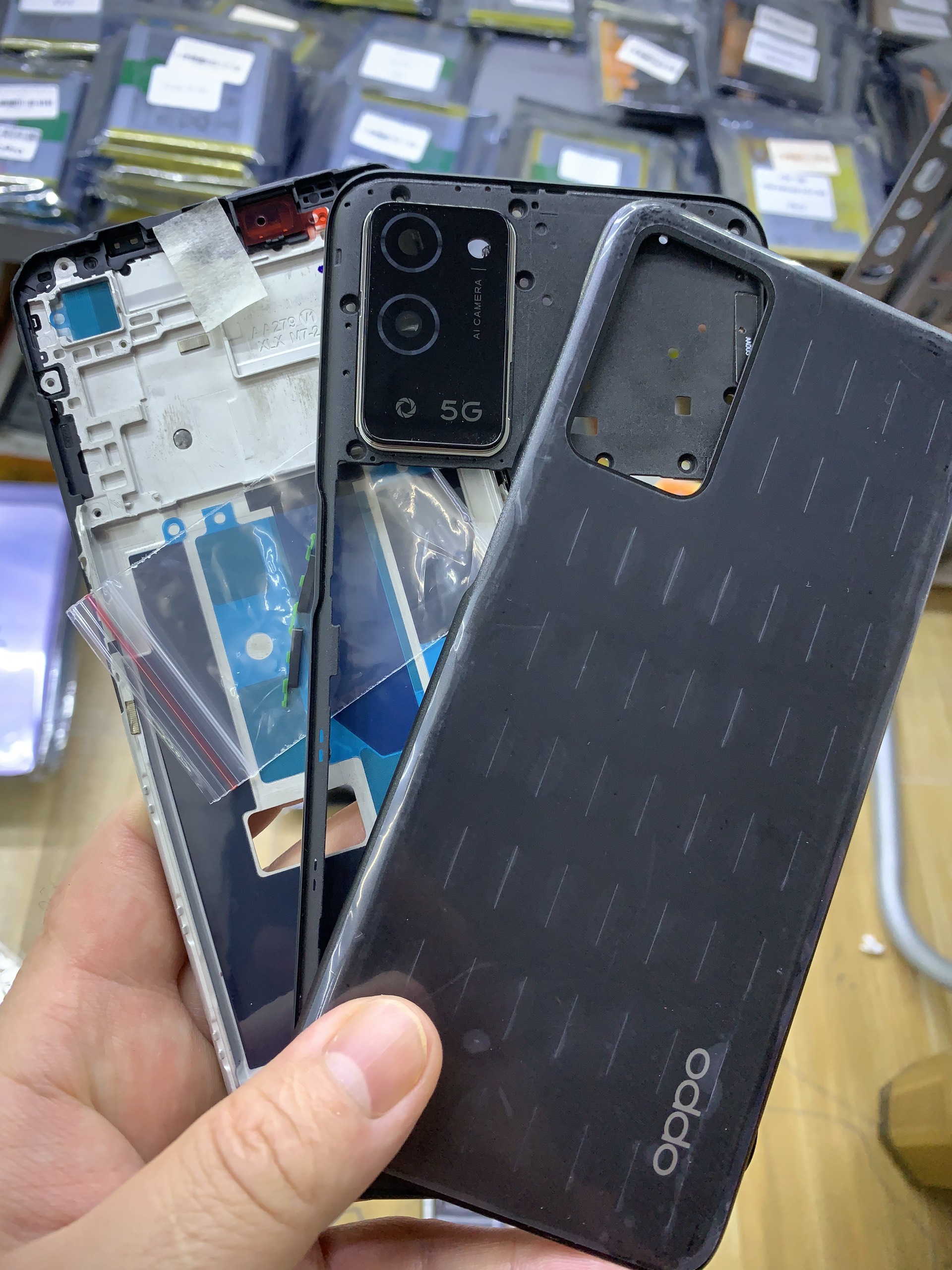 Bộ xương vỏ oppo A56 - 5G
