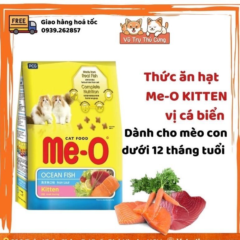 Me-O kitten seed food less than 12 months - Comprehensive nutrition supply [1,1kg package]