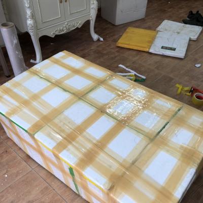 Chậu Rửa Bát Đá Trắng Sữa made in KOREA (Có bàn, cỡ to)