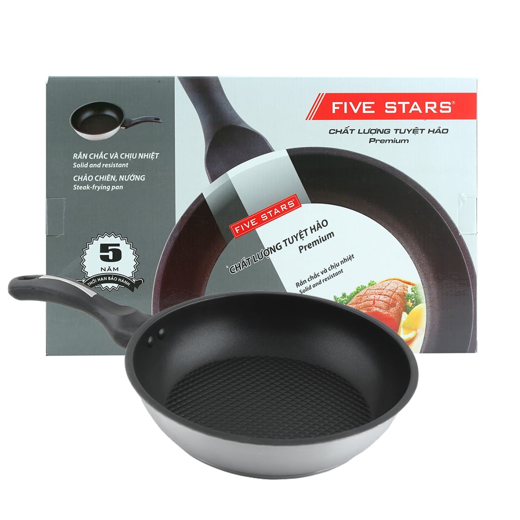 [HCM]Chảo Chống Dính Fivestar 26cm