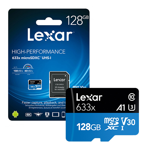 [SIÊU GIẢM GIÁ] Thẻ Nhớ MicroSD Lexar BlueSeries Class 10 Tốc Độ Cao Chuyên Dụng Cho Camera Giám Sát, Camera Hành Trình, Máy ảnh, Smartphone, tùy chọn thẻ nhớ 32gb, thẻ nhớ 64gb, thẻ nhớ 128gb