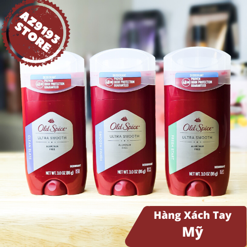 Lăn Khử Mùi Old Spice (Sáp Trong) [AZ xách tay]