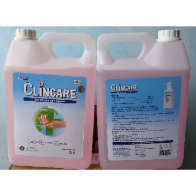 DUNG DỊCH RỬA TAY KHÔ CLINCARE 5 LÍT (OPODIS PHARMA)
