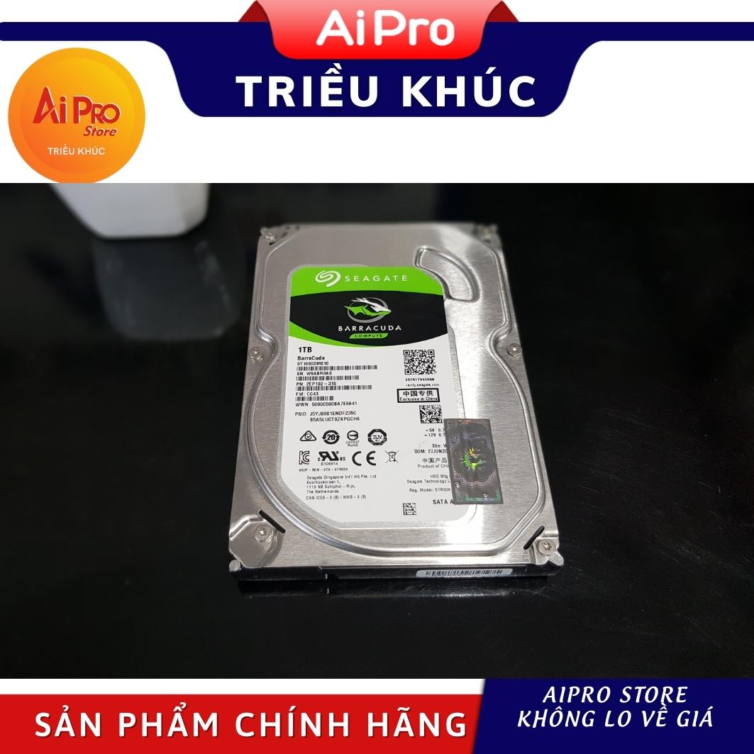 Ổ cứng HDD 1TB Seagate (Barracuda) - Bảo hành 24 tháng