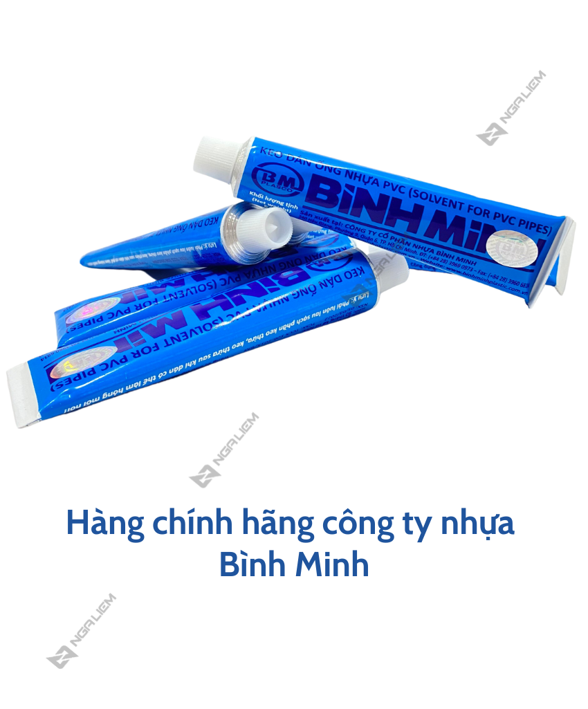 Keo Dán Ống Nhựa PVC BÌNH MINH (25gr, 50gr,100gr)