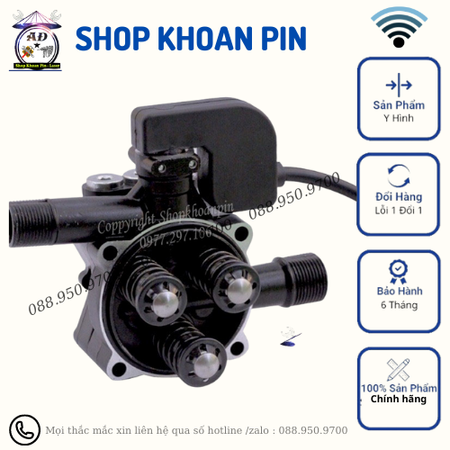 Combo bộ đầu bơm thay thế máy rửa xe mini