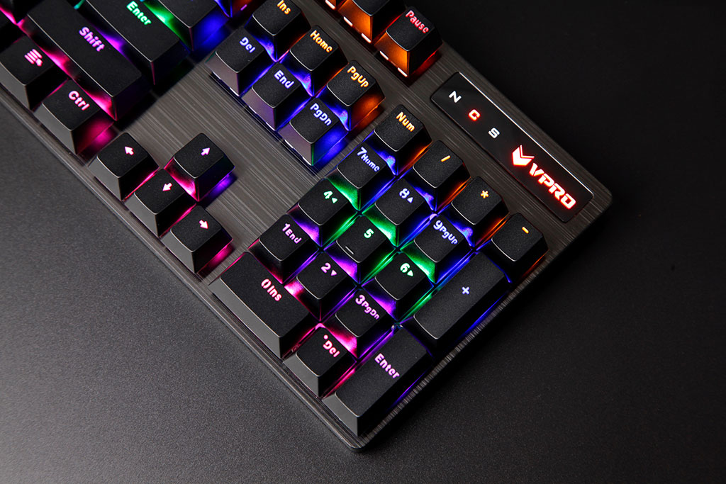 Bàn phím cơ Rapoo V500 Pro Black (Blue Switch) _17723