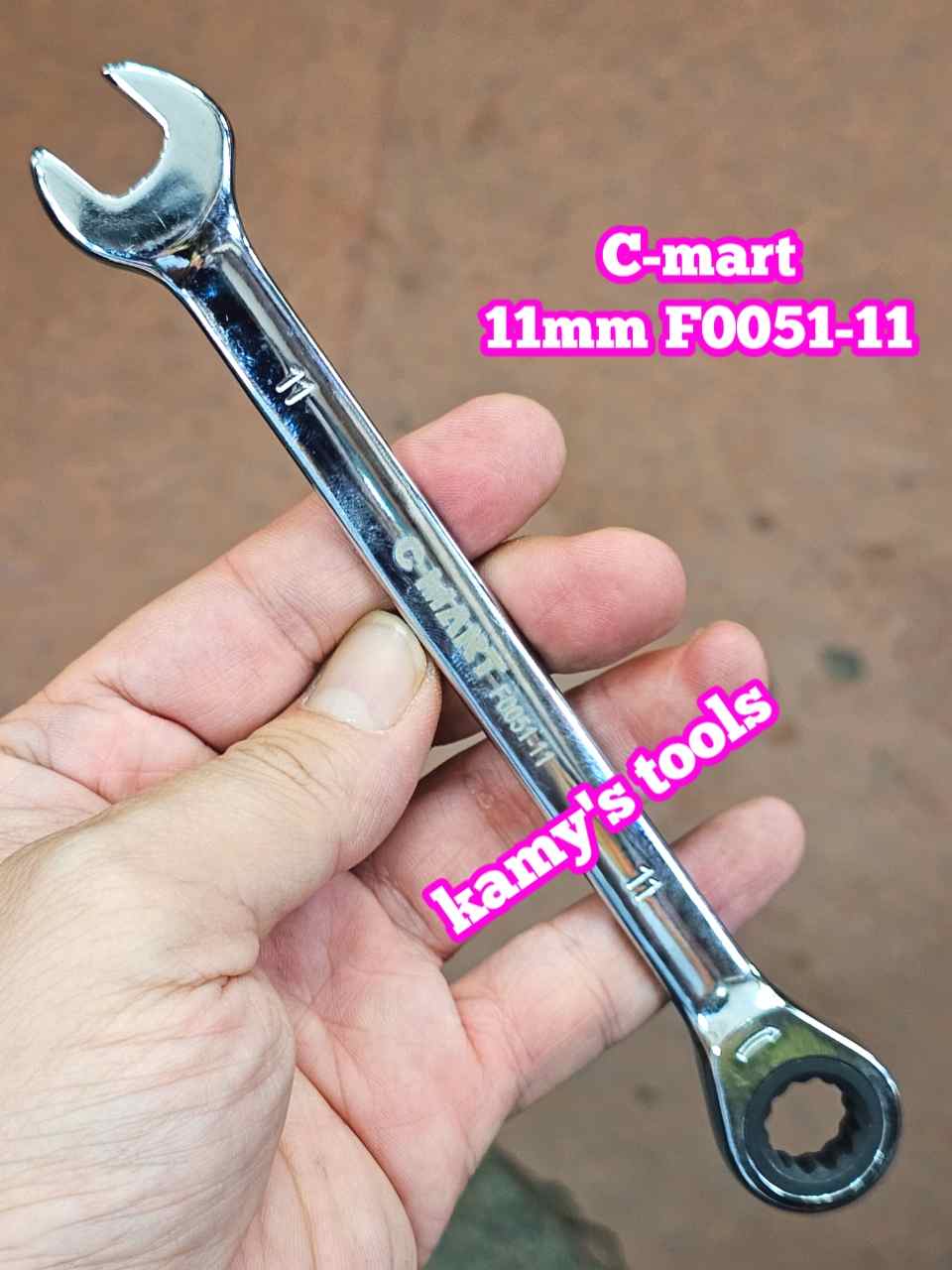 Cờ Lê Vòng Miệng Tự Động C-mart F0051 cỡ 8mm 9mm 10mm 11mm 12mm 13mm 14mm 15mm 16mm 17mm 18mm 19mm