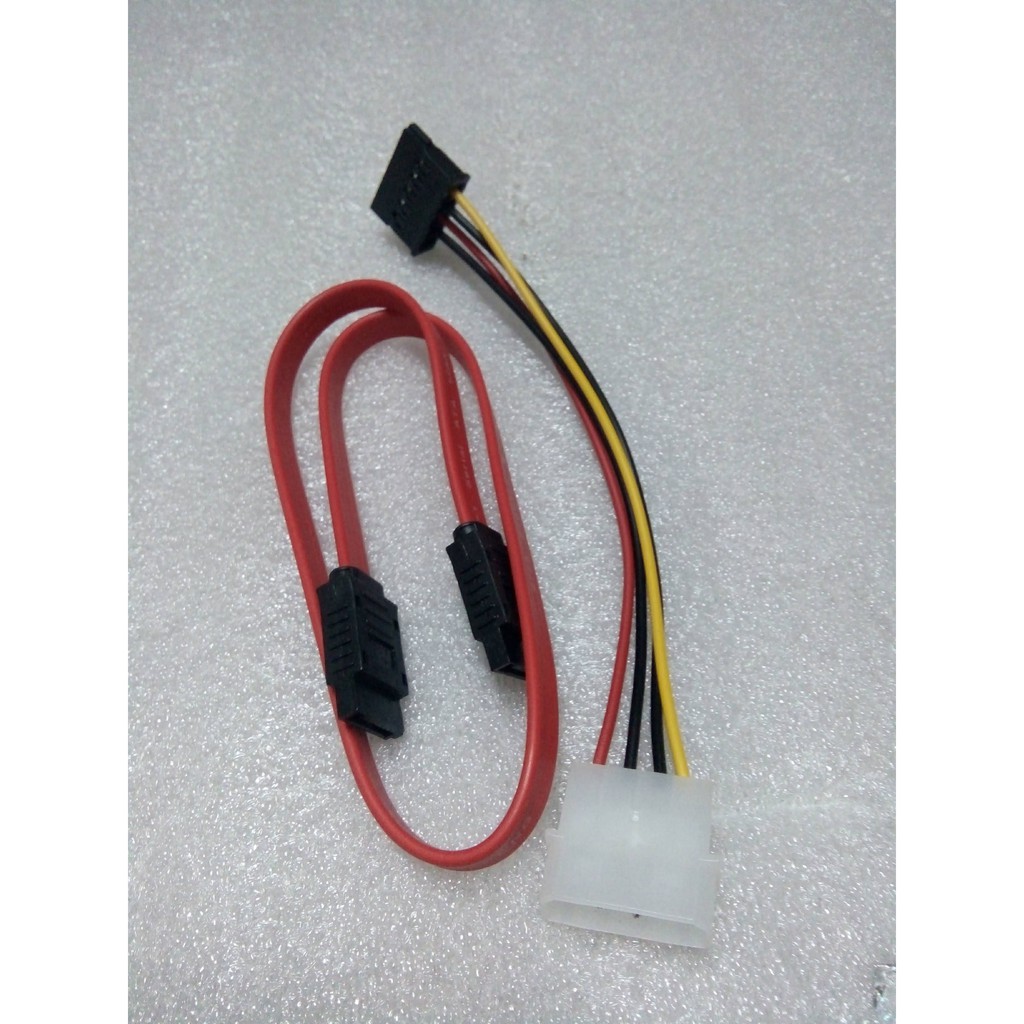 Combo cáp + dây nguồn ổ cứng chuẩn sata