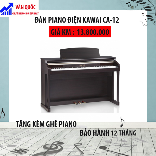 ĐÀN PIANO ĐIỆN KAWAI CA 12