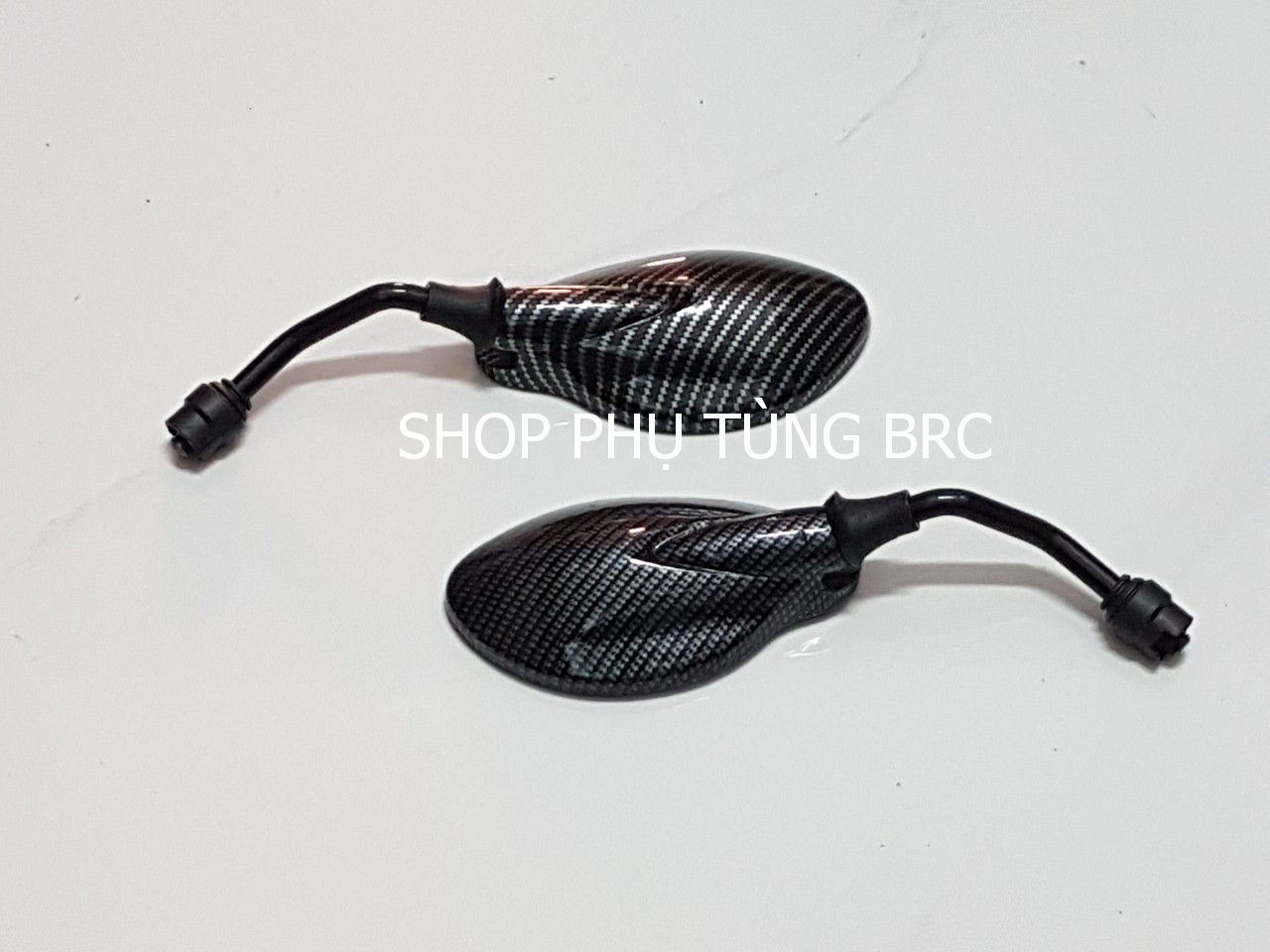 Cặp kiếng chiếu hậu YAZ phủ cacbon ( SL: 2 cây kiếng trái + phải)