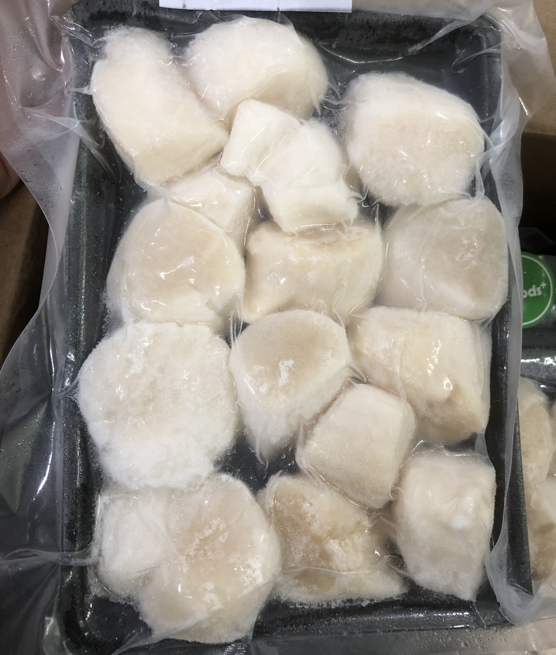 [HCM] Cồi Sò Điệp Khay 300gr (size 30-45 cồi/ký)