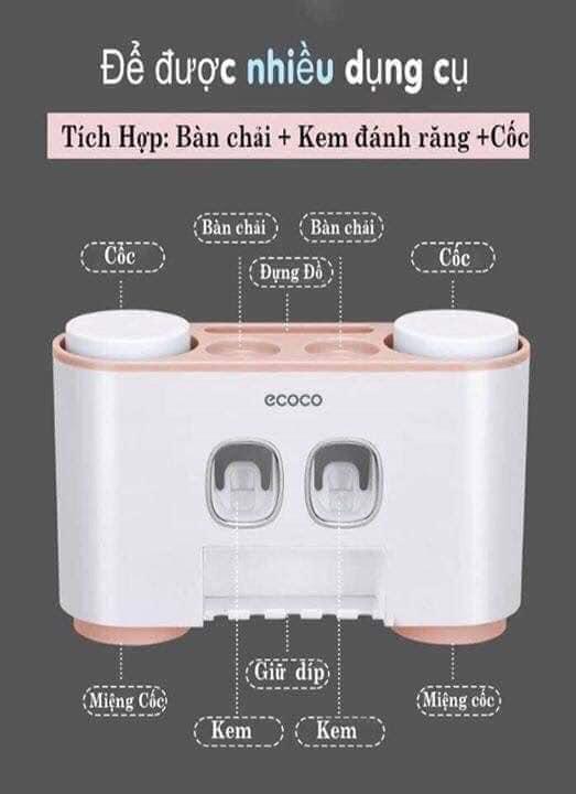Bộ nhả kem đánh răng tự động ecco