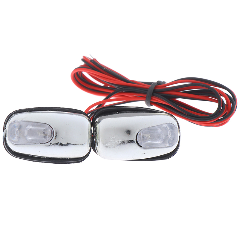 Excellent Ready Stock 2 chiếc vòi phun nước rửa Cần Gạt Nước xe hơi vòi phun tia nước kính chắn gió đèn LED