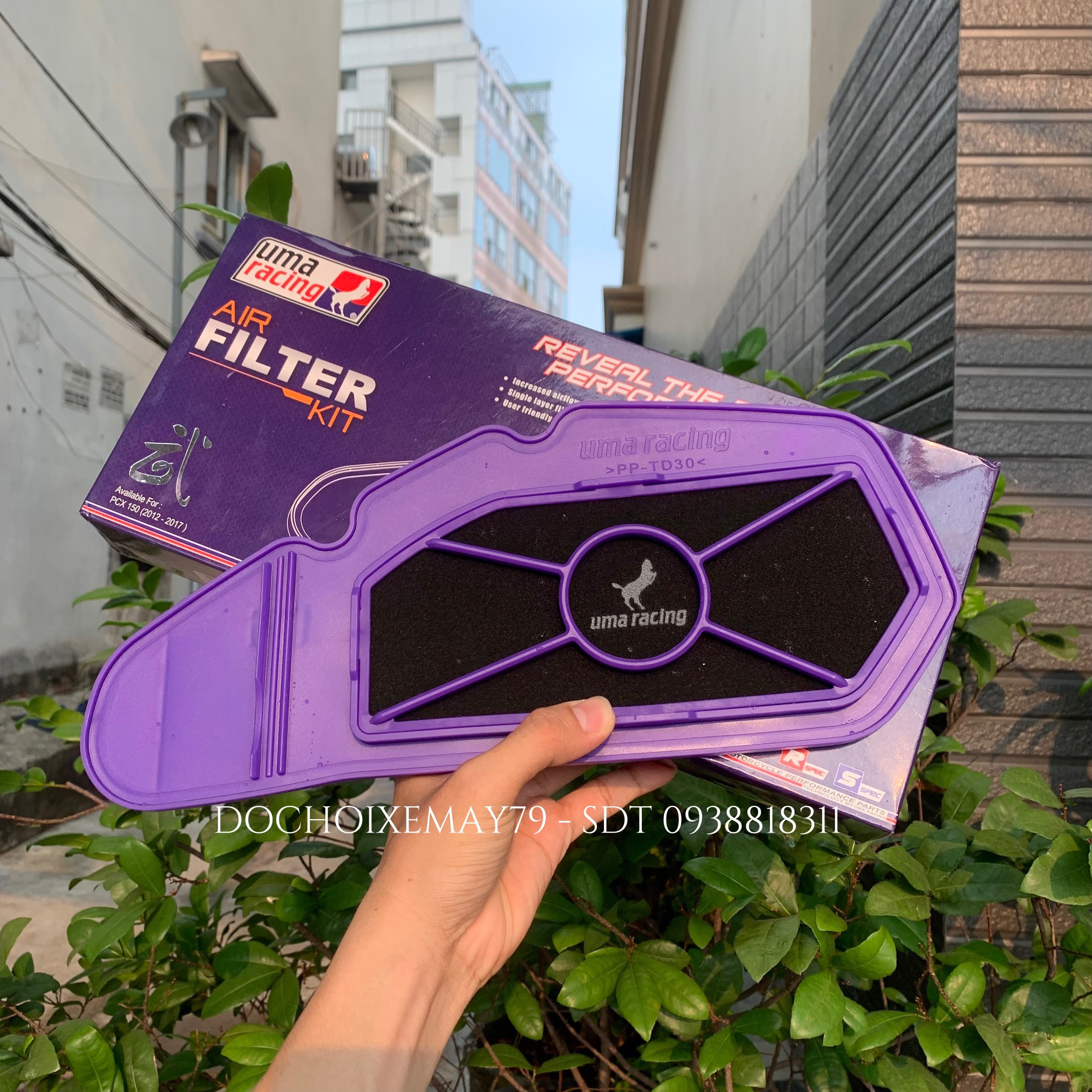 Lọc gió Uma gắn Vario, Winner, Exciter 150