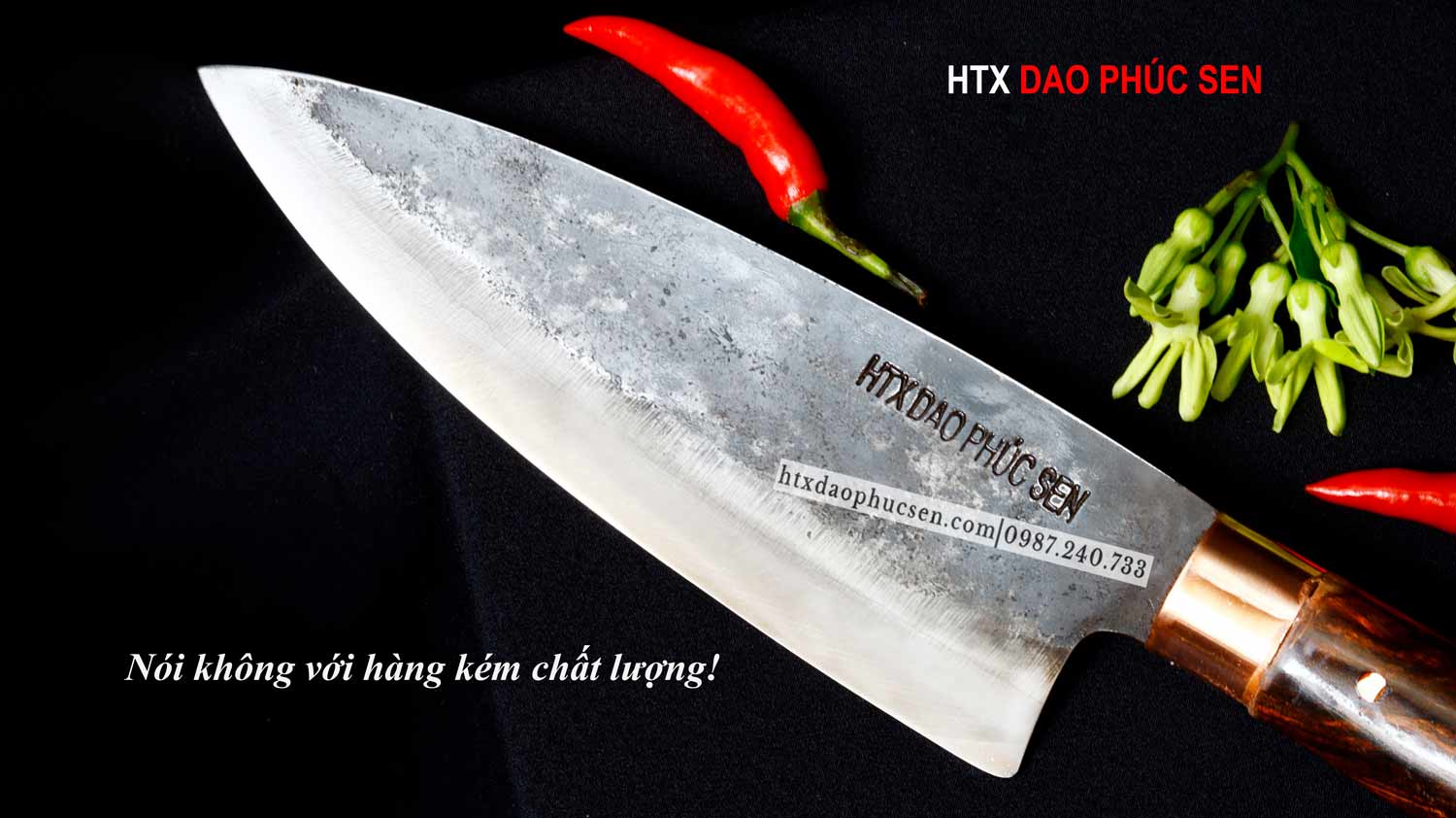 Hand-Forged Deba Knife N12Dd
