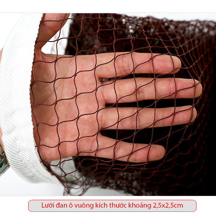 Lưới cầu lông kép 6m2 chuẩn thi đấu LC57