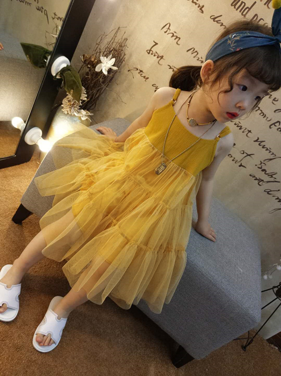 [sale] VÁY 2 DÂY CỰC HOT DÀNH CHO CÔNG CHÚA NHỎ