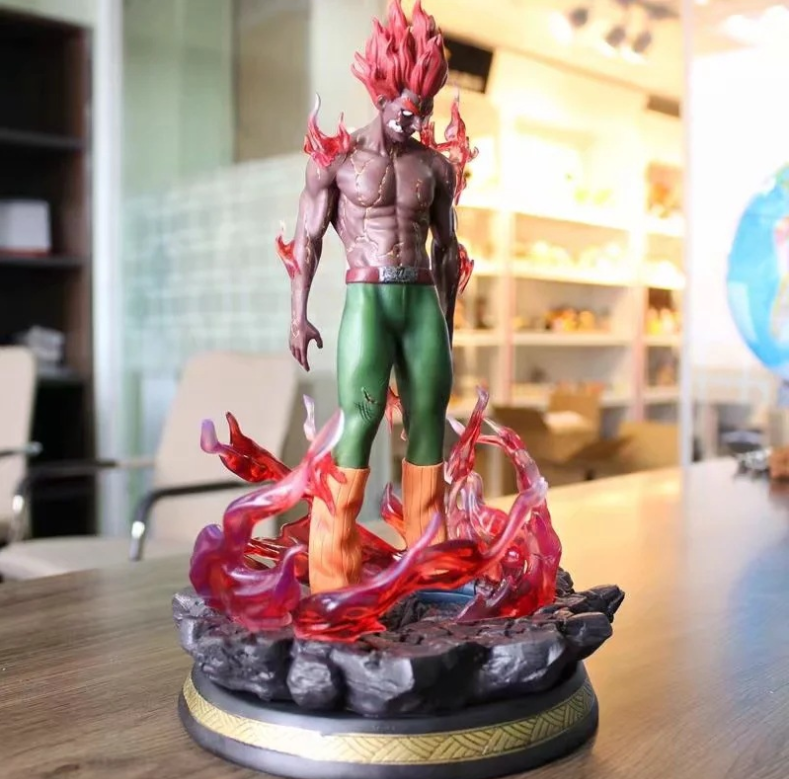 Mô Hình Naruto - Mô Hình Might Guy Có Đèn Led