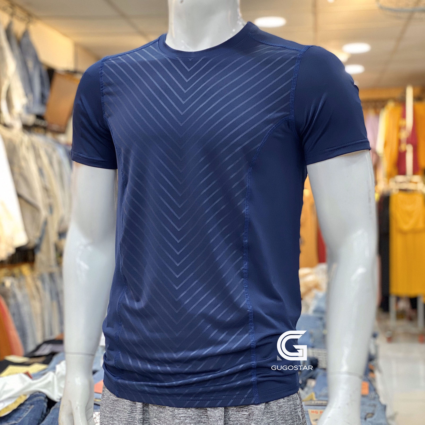 [HCMC] gugostar gchronograph men's four-way elastic Poly cold-proof T-shirt