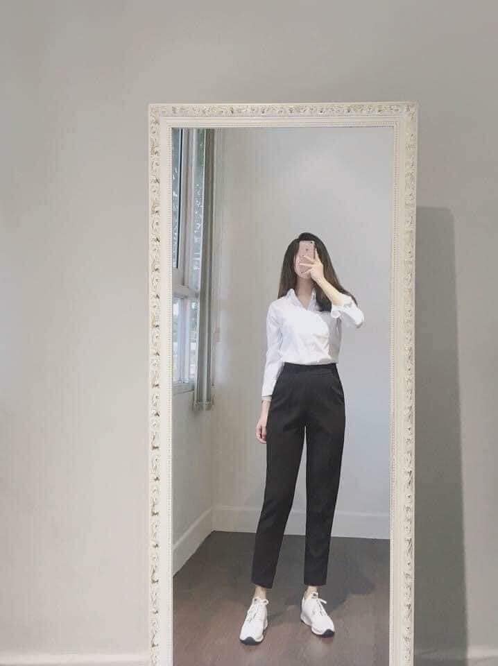 Quần baggy thiết kế chất đẹp công sở thanh lịch