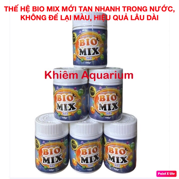 [NEW]BIOMIX PLUS - Vi sinh làm trong nước cho hồ cá KOI (CT MỚI)