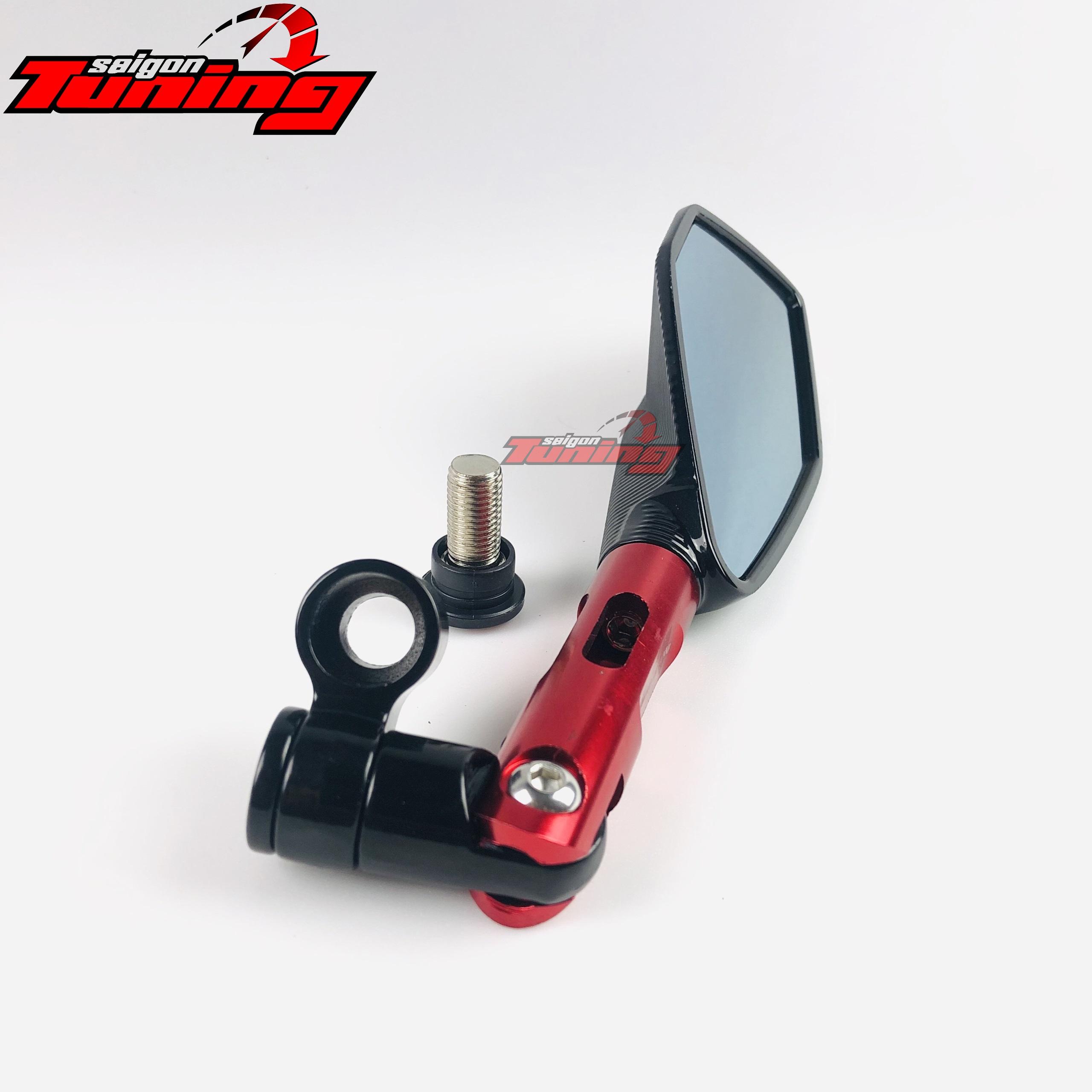 [HCM]Kính ( gương) trái chiếu hậu - Màu đỏ Red  Saigon Tuning