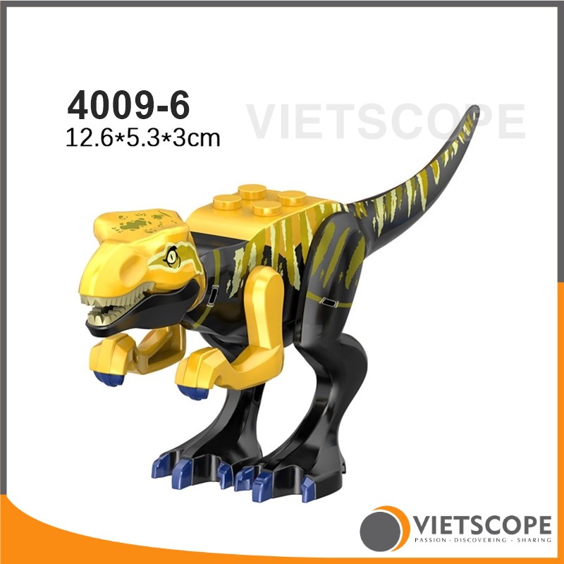 Lắp ráp khủng long Jurassic World - Non lego - 4009