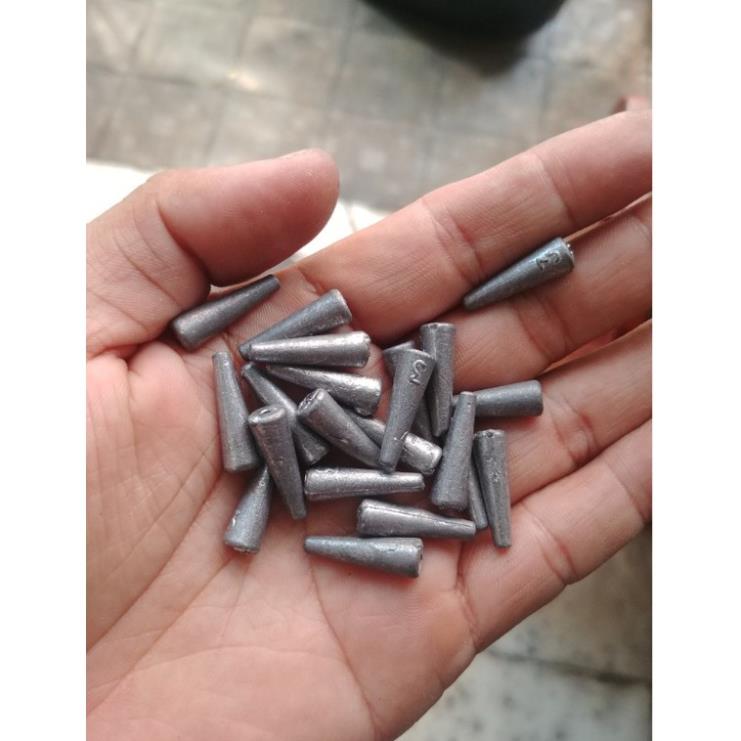 Chì xuyên tâm tùy chọn size từ 2gr- > 20gr