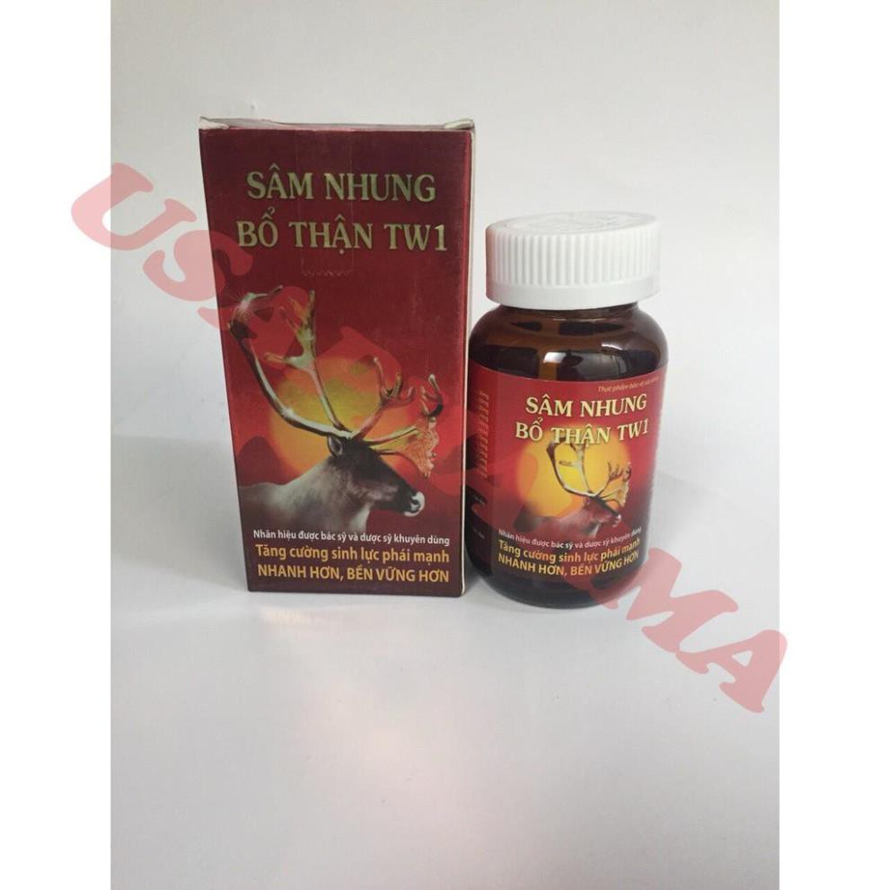 Sâm Nhung Bổ Thận TW1 Lọ 30 Viên