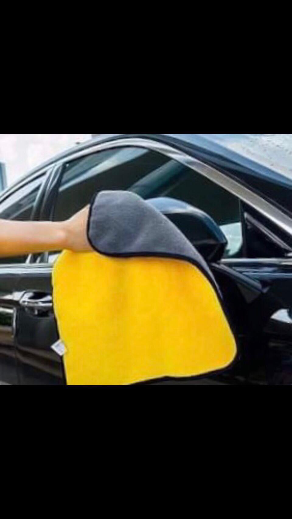 Khăn microfiber siêu dày, khăn lau xe chuyên dụng
