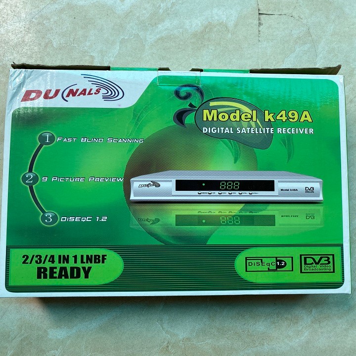 Đầu thu dò sóng vệ tinh Vinasat 12 - K49