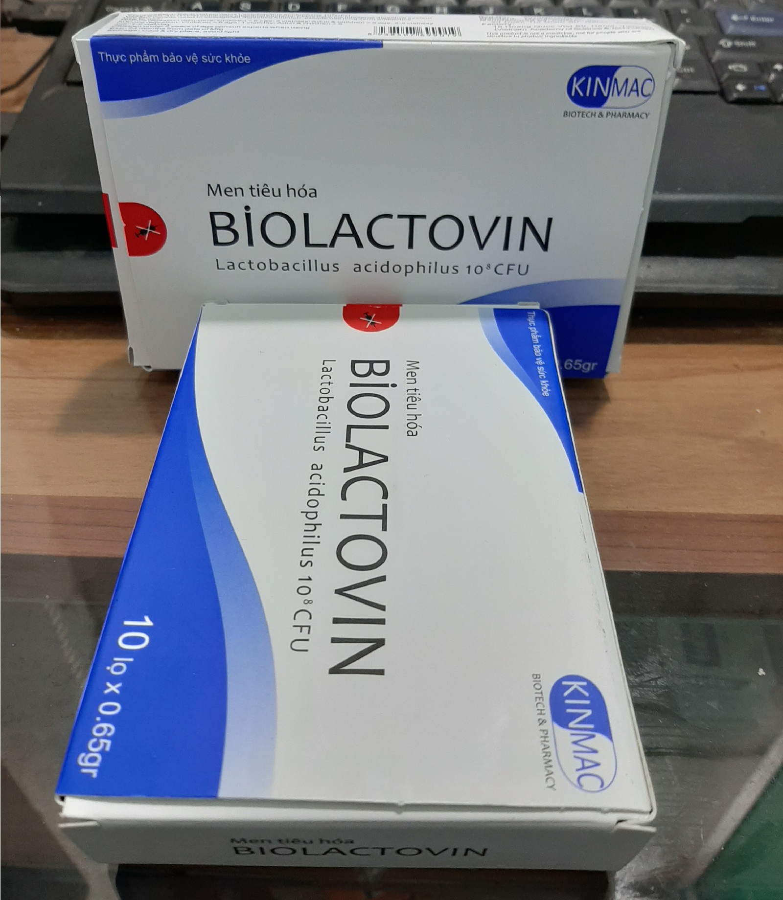 Men tiêu hóa Bio.lactovin (Hộp 10 lọ)