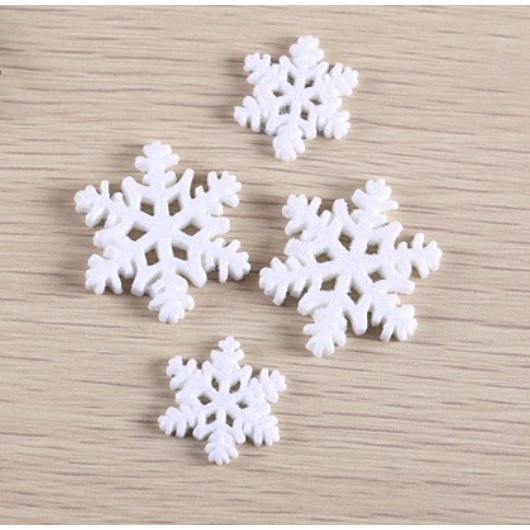 [HCM]Hoa Tuyết Làm Tiểu Cảnh Trang Trí Giáng Sinh/ Charm Slime [1 cái ]