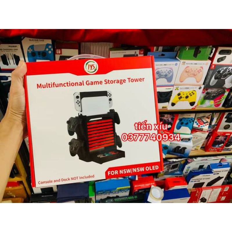 nintendo switch kệ để máy nintendo switch giá đỡ máy và phụ kiện Nintendo Switch