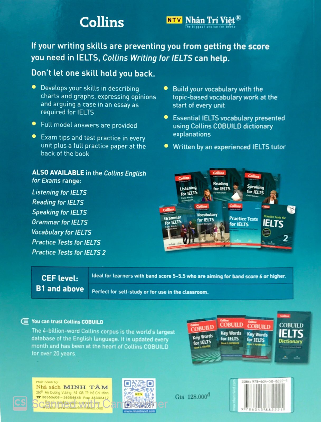 Fahasa - Collins Writing For Ielts (Tái Bản 2018)