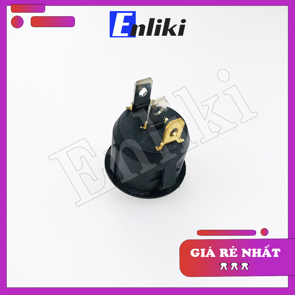 Công Tắc Bập Bênh Tròn 6A 250V 3P KCD1-105