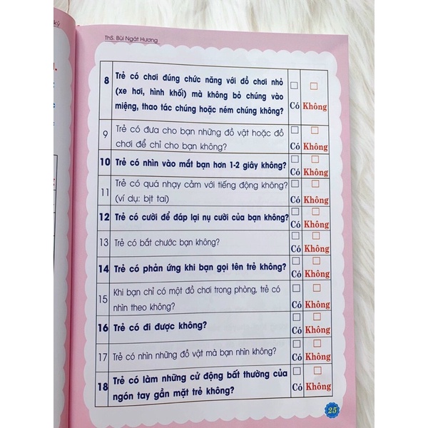 Học liệu Thực hành dạy trẻ tự kỷ ❤️