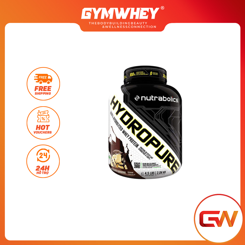 Sữa Dinh Dưỡng Hỗ Trợ Tăng Cân Tăng C ơ Nutrabolics Hydropure 4.5lbs