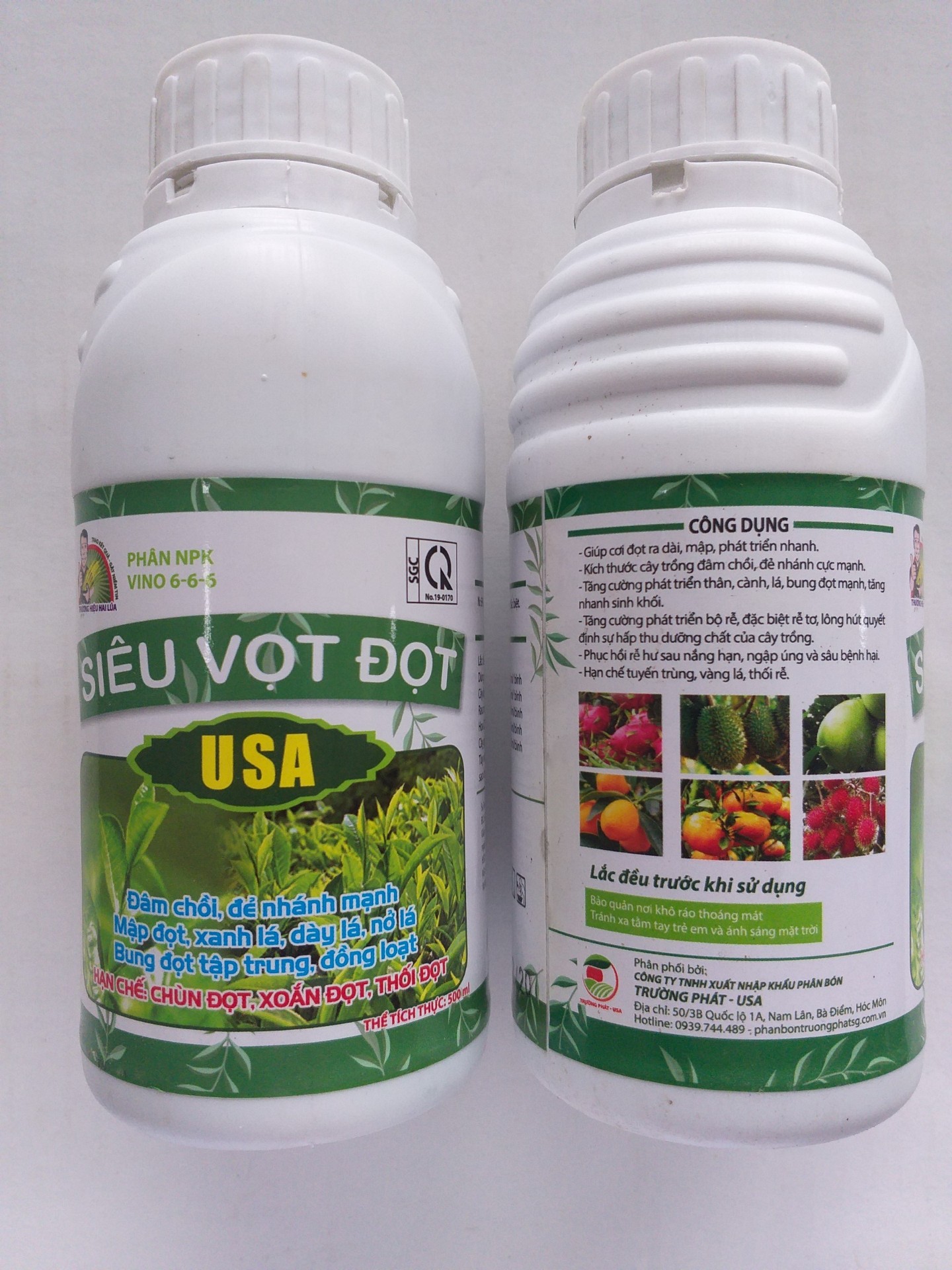 Siêu vọt đọt cây trồng NHẬP KHẨU USA - Chai 500ml
