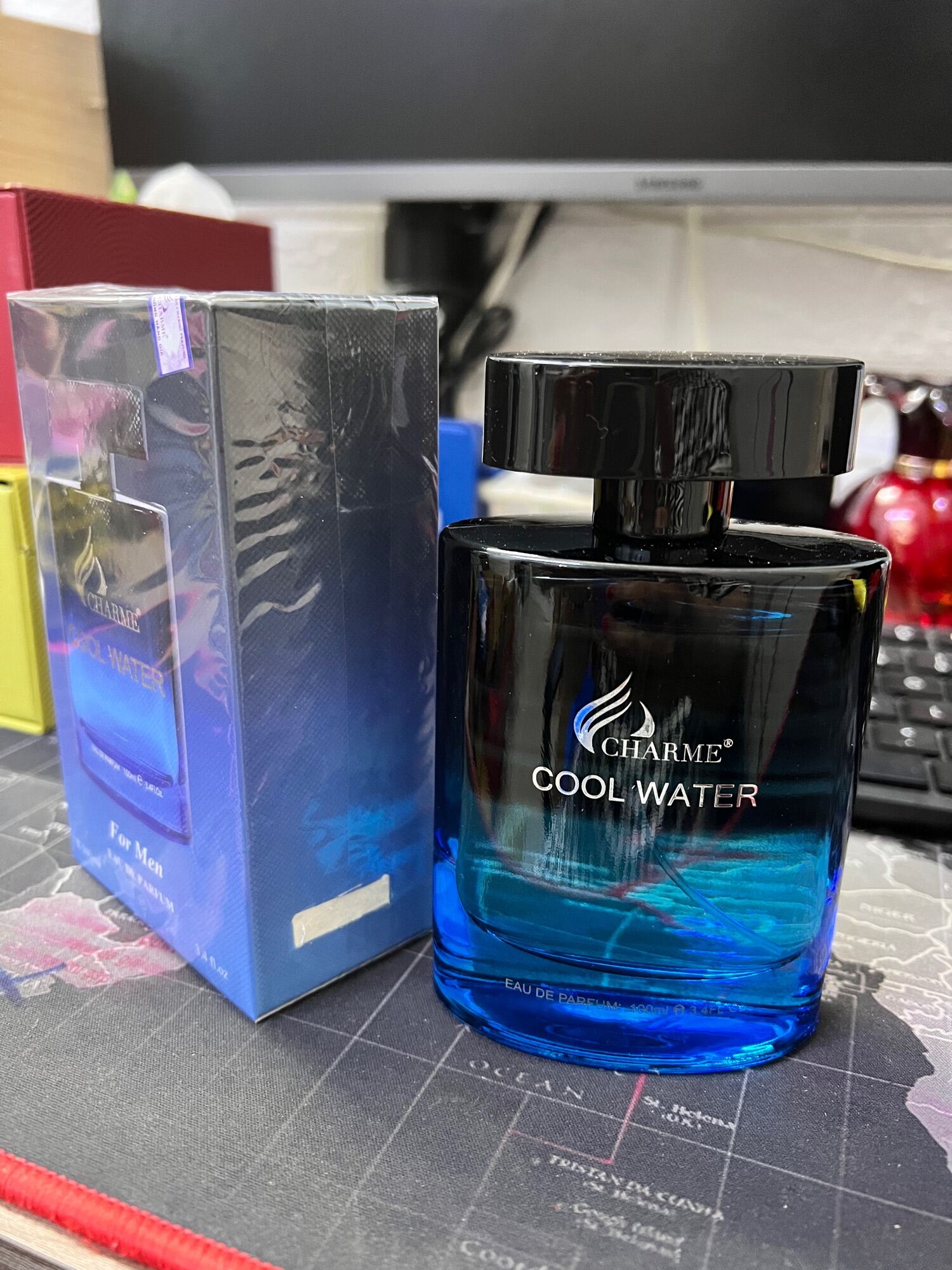 Nước Hoa Cool Water 100ml - chiết 10ml kèm hộp