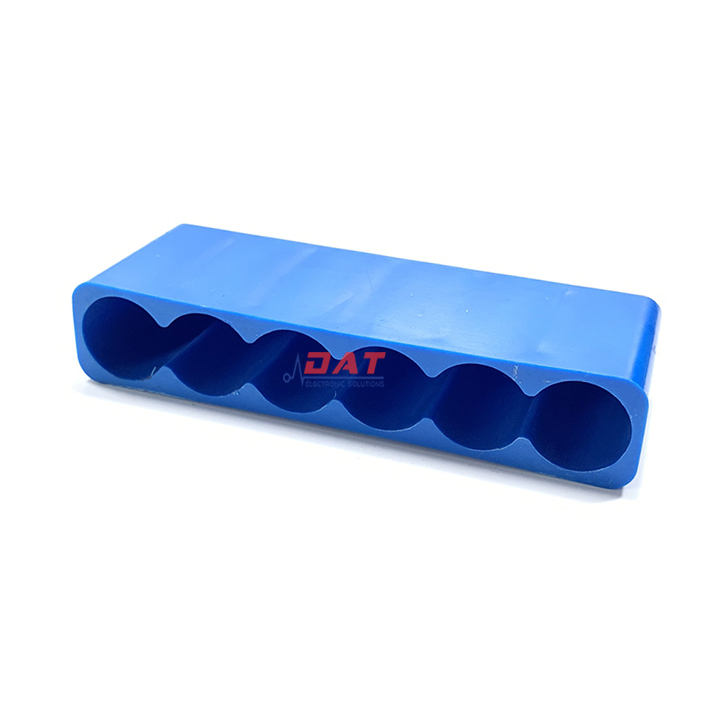 Đế Giữ Hàn Pin 18650 6 Pin Thẳng - Xanh