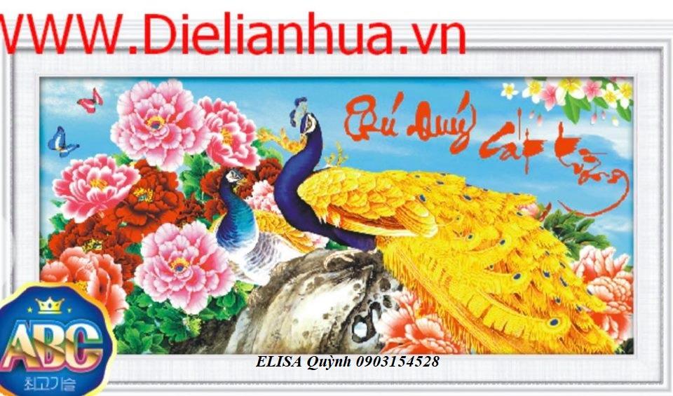 [HCM]Tranh đá phú quý cát tường DF278