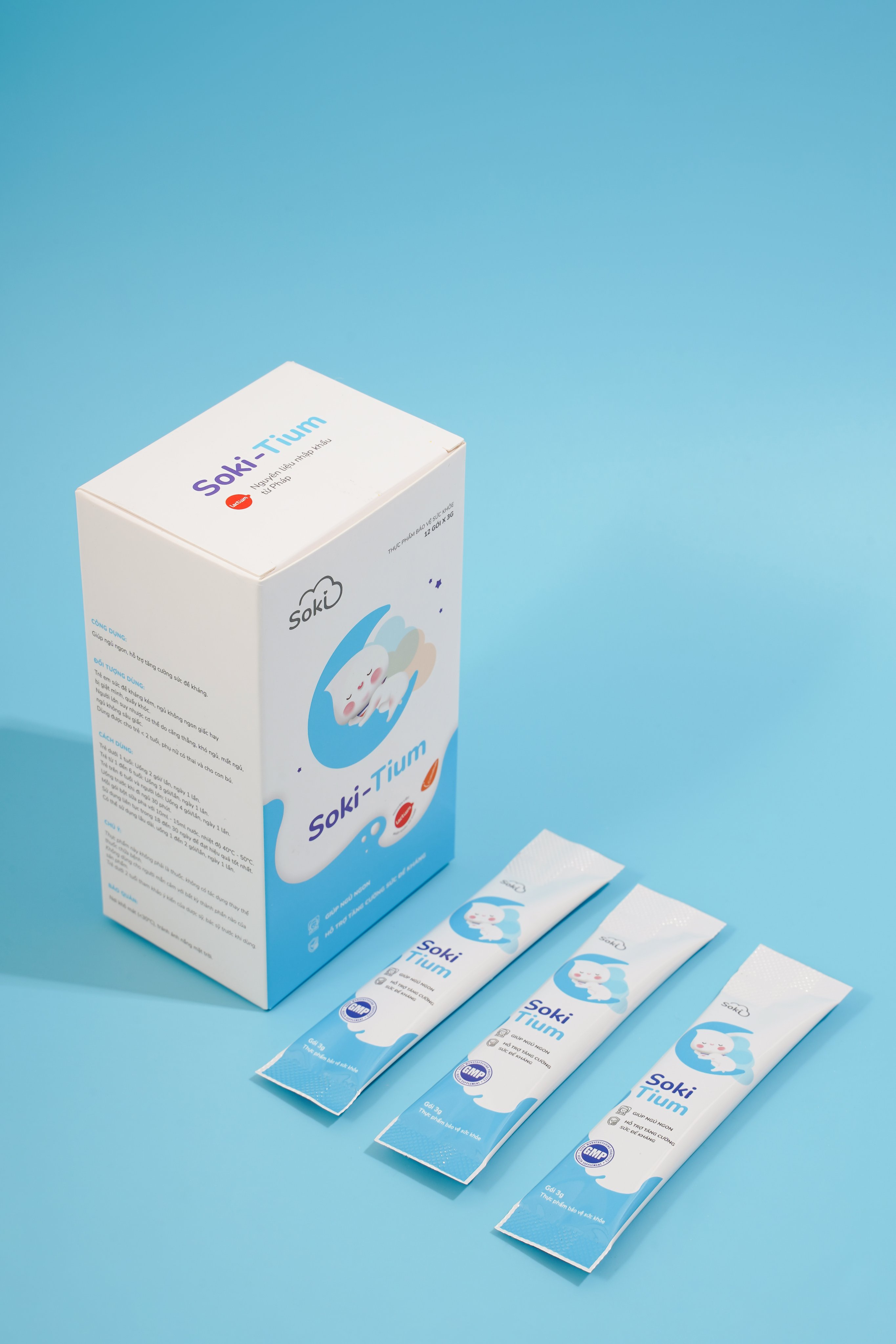 [HCM]SOKI TIUM - Sữa non giúp ngủ ngon - Colostrum - SOKITIUM