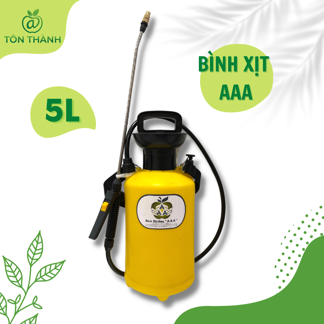 BÌNH XỊT TƯỚI CÂY 5L 8L AAA ( BÉC ĐỒNG PHUN SƯƠNG , NHỰA CAO CẤP )