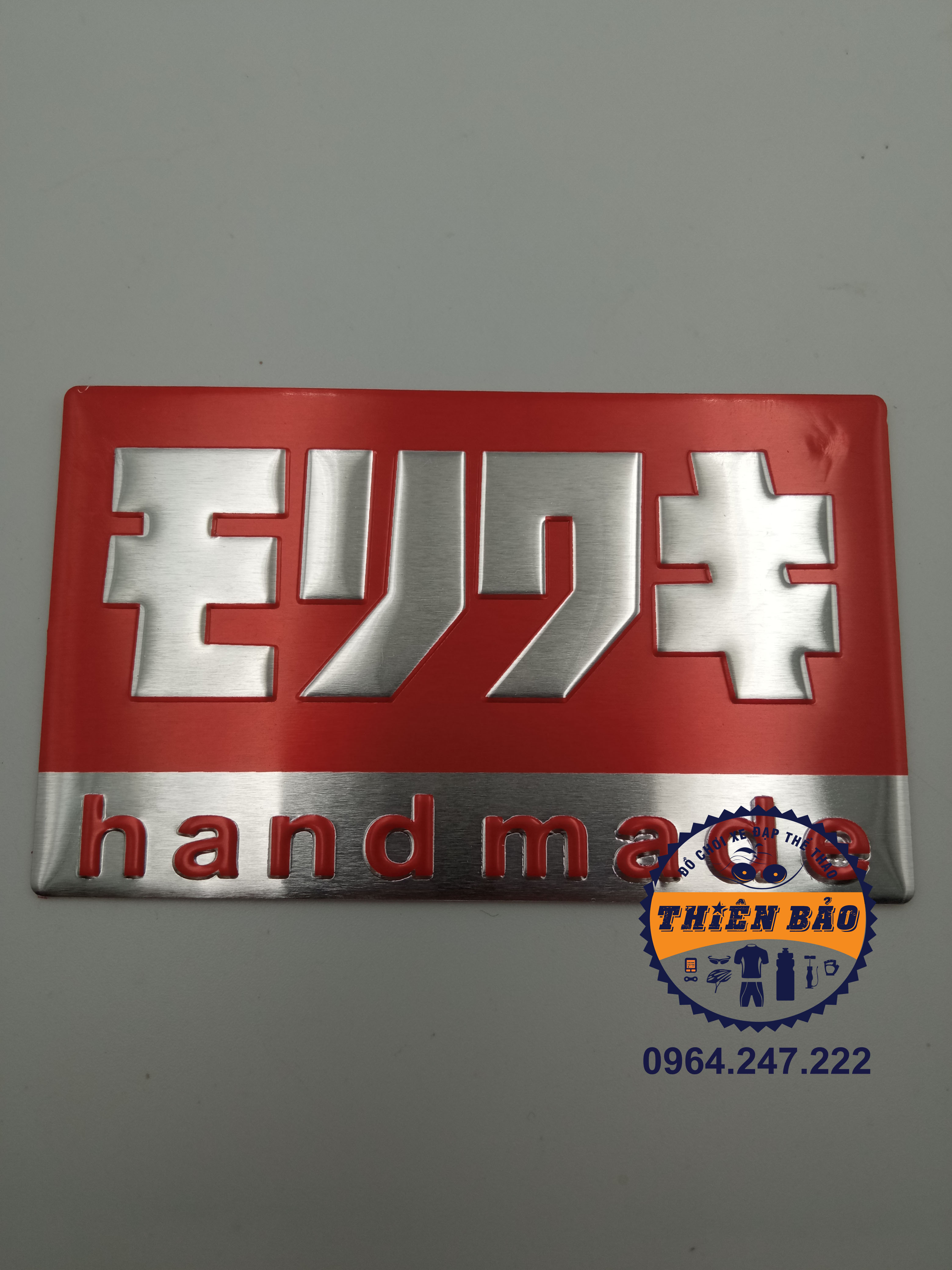 Tem dán xe máy Japan Hand made , logo dán xe, decal phuộc #58