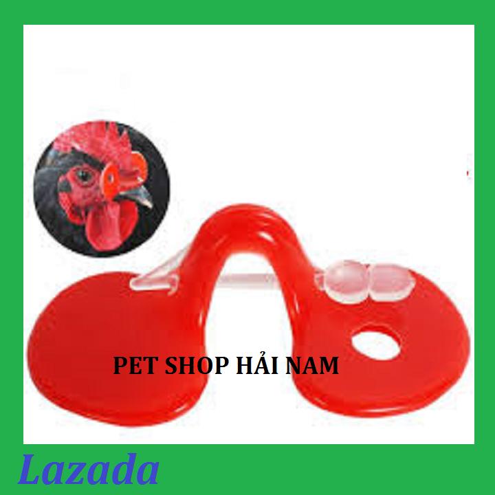 SET 20 MẶT KÍNH CÓ CHỐT CHO GÀ TRÁNH MỔ NHAU